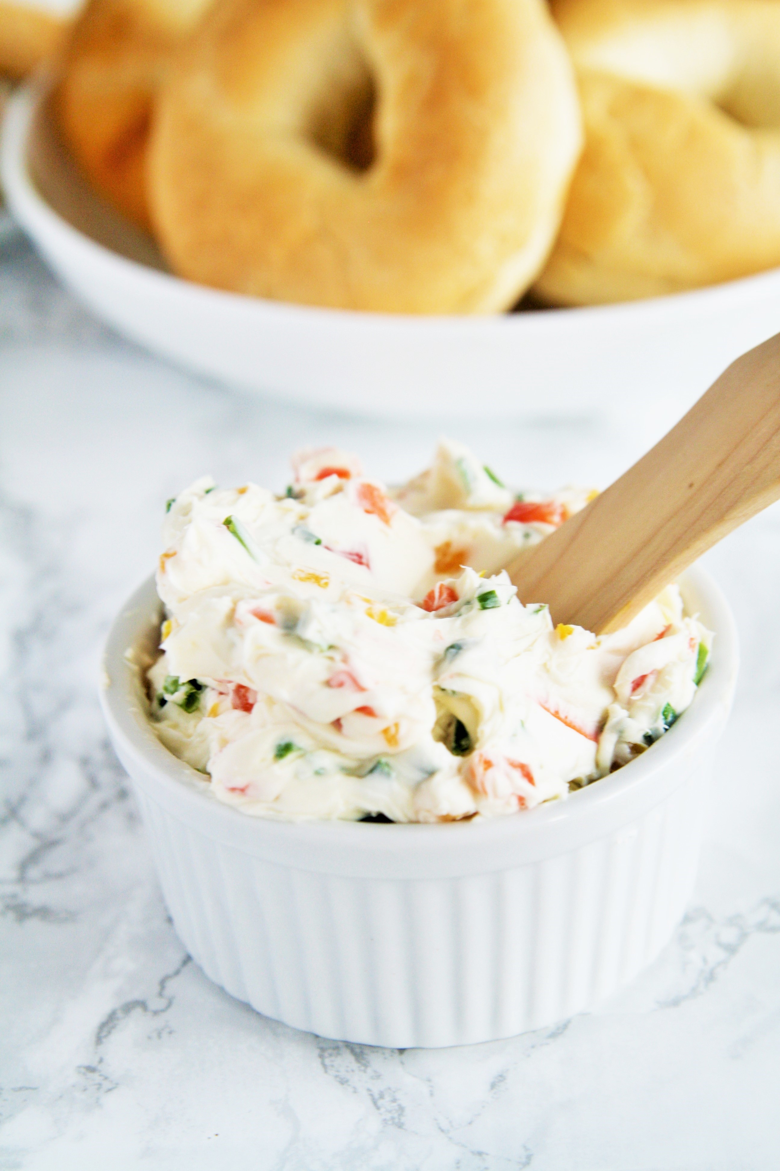 Spoonsfull Of Love: Garden Vegetable Cream Cheese Spread