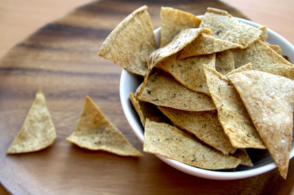 Baked Pita Chips The Tasty Bite