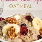 Multigrain Cinnamon Brown Sugar Oatmeal