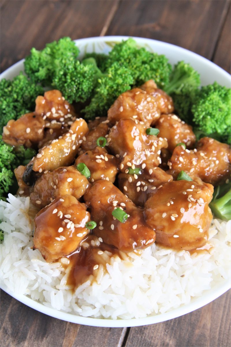 Panda Express Copycat Crispy Honey Sesame Chicken - The Tasty Bite