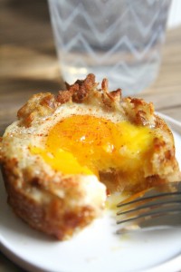 Baked Eggs In Hash Brown Cups - The Tasty Bite