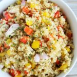 Quinoa and Pepper Pilaf