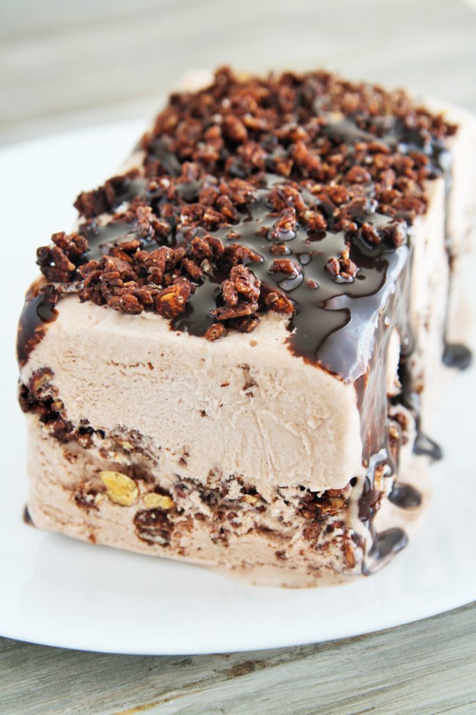 chocolate-crunch-ice-cream-cake-1 - The Tasty Bite