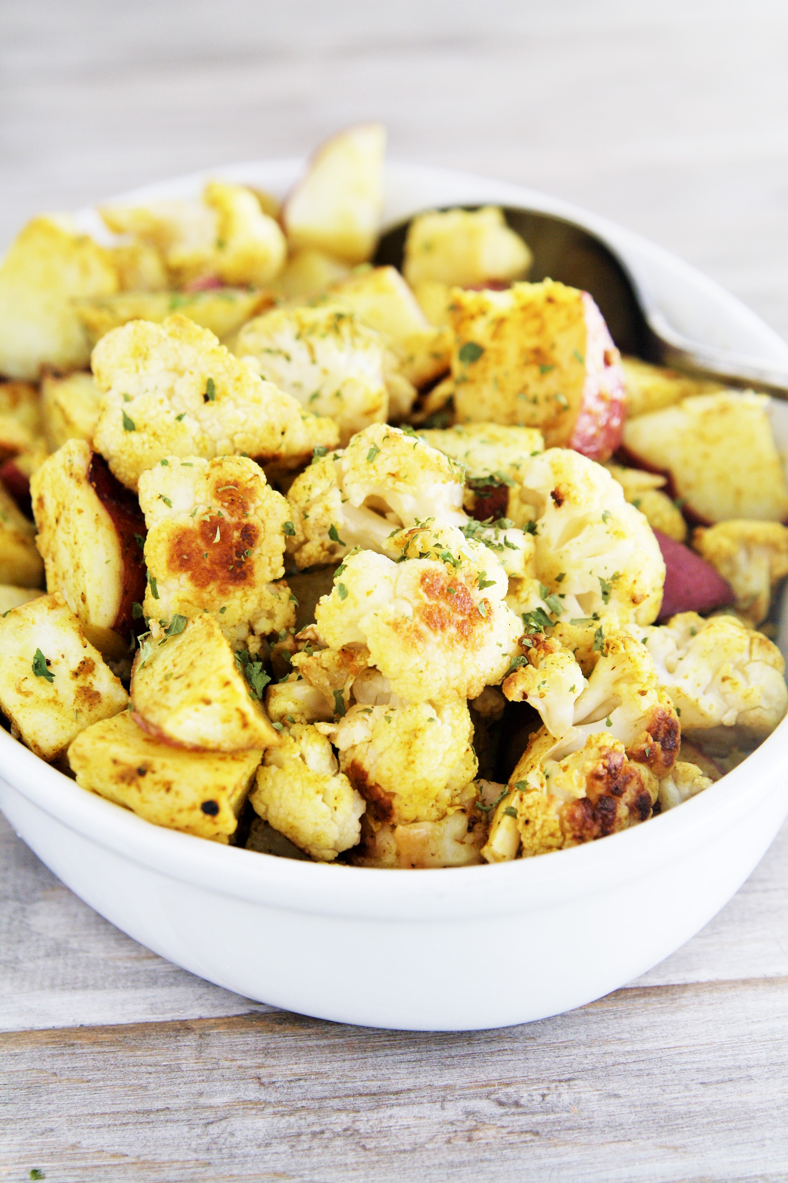 roasted-curry-cauliflower-potatoes-1 - The Tasty Bite