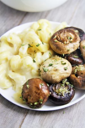 Garlic Butter Mushrooms - The Tasty Bite