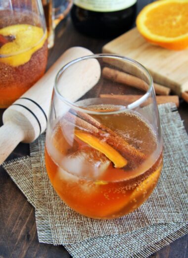 This Japanese Old Fashioned features Suntory Hibiki Whiskey as its star ingredient, complemented by sugar, yuzu bitters for a zesty twist, and a garnish of orange peel.