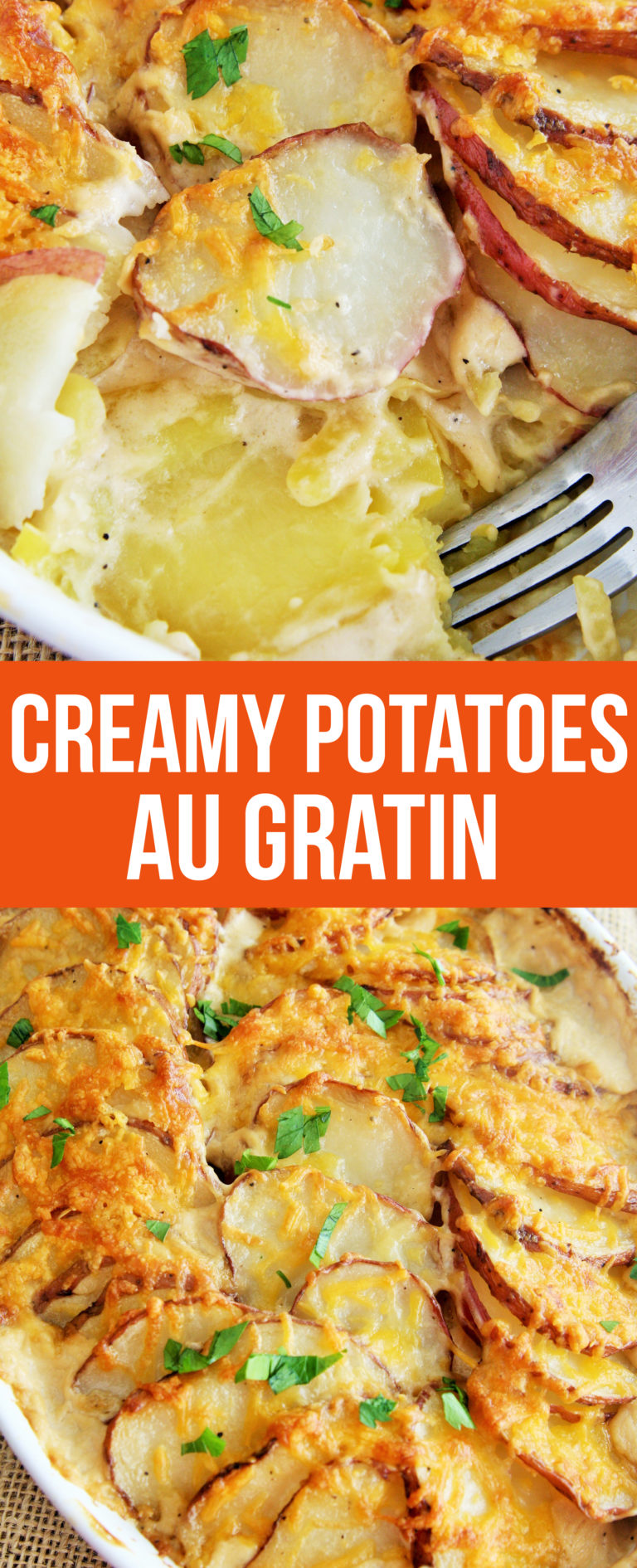 Creamy Potatoes Au Gratin - The Tasty Bite