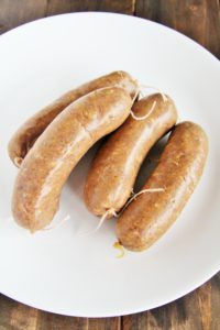 Making sausages at home is easier than you'd think! These savory and spicy Thai Red Curry Sausages are full of delicious flavors - try it for your next cookout or tailgating party.