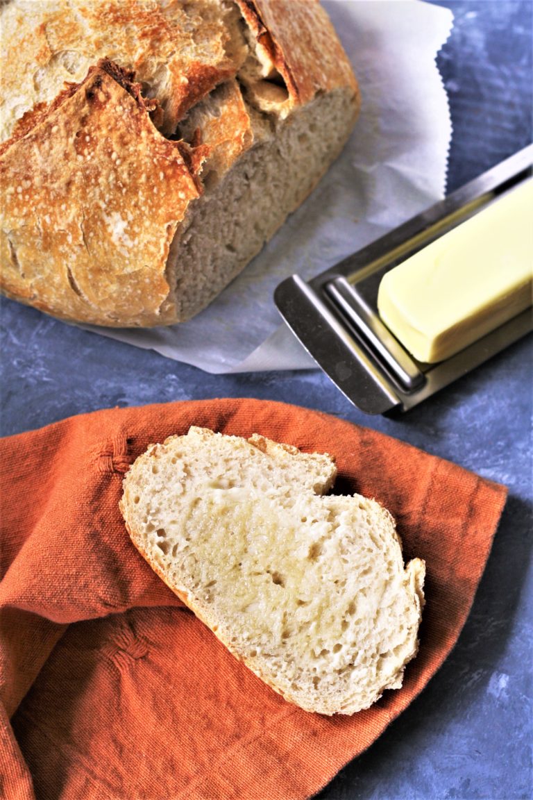 EASIEST No Knead Bread (two methods) - The Tasty Bite