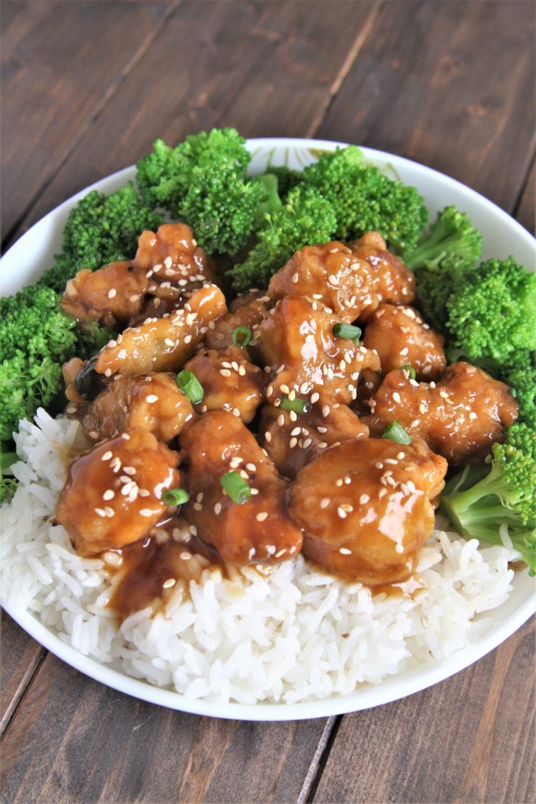 Panda Express Copycat Crispy Honey Sesame Chicken - The Tasty Bite