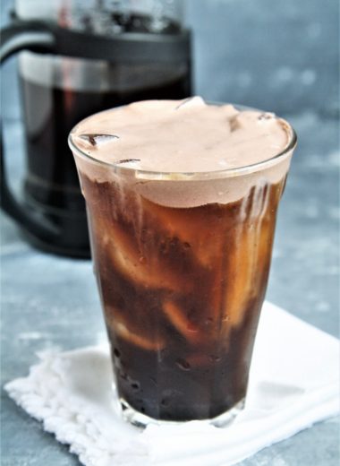 Starbucks copycat chocolate cream cold brew 4