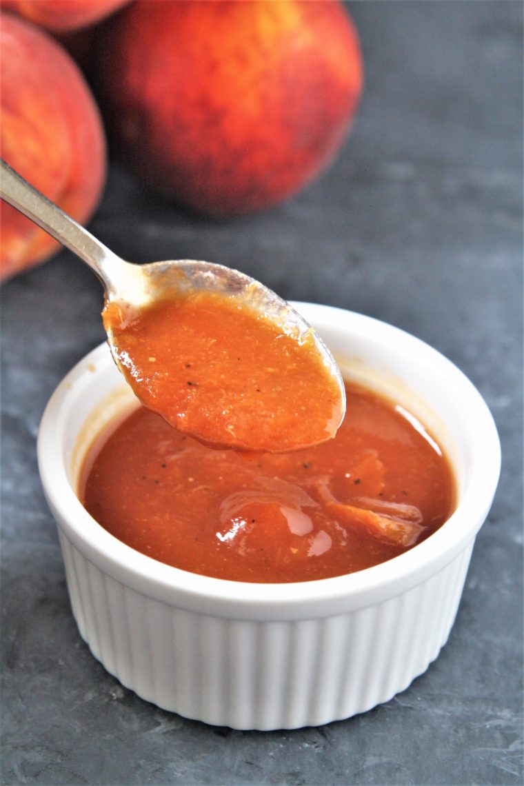 Homemade Peach and Whiskey Barbecue Sauce Recipe - The Tasty Bite