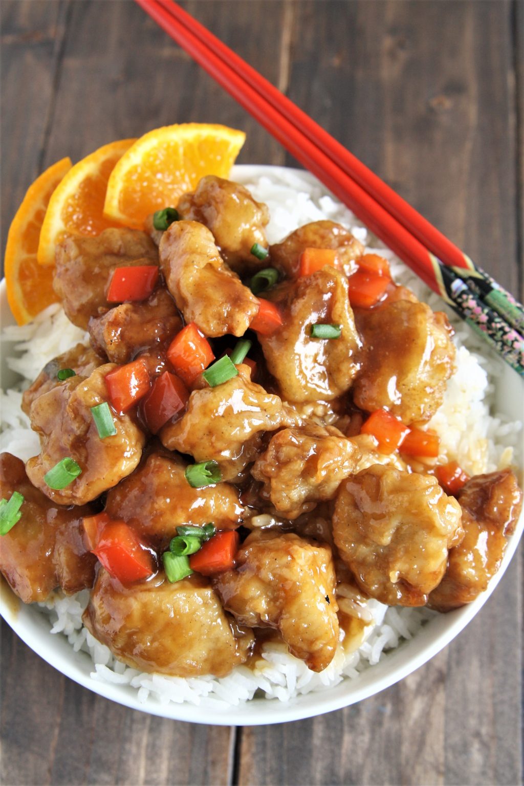 Panda Express Copycat Orange Chicken (no deep frying) - The Tasty Bite