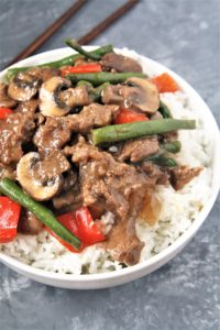 Made in one skillet with big, bold flavors, this Panda Express Copycat Black Pepper Angus Steak recipe is easy and delicious. The perfect weeknight dinner that is ready to be enjoyed in 15 minutes