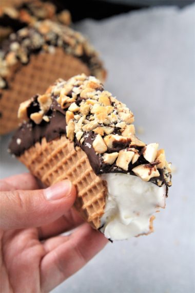 Homemade Choco Taco (Klondike copycat hack!) - The Tasty Bite