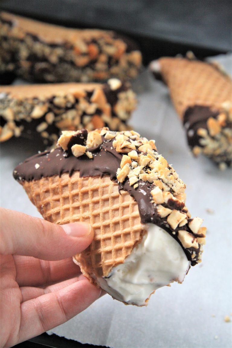 Homemade Choco Taco (Klondike Copycat Hack!) - The Tasty Bite