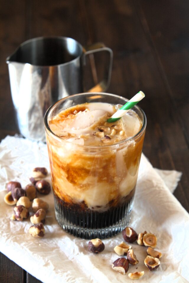 Starbucks Iced Hazelnut Oatmilk Shaken Espresso Recipe - The Tasty Bite