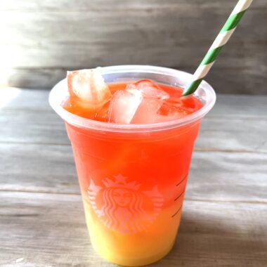 Starbucks lovers and social media foodies are buzzing about the Sunset Drink, a secret menu item known for its beautiful ombre effect and refreshing taste. Perfect for a hot summer day, this fruity beverage features distinct layers of color and flavor, making it a delicious drink to try at home.