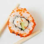 Spicy California Sushi Roll Recipe (Imitation Crab Salad)