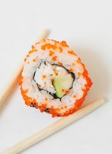 Learn how to make spicy California sushi rolls with imitation crab salad, featuring a delicious combination of creamy avocado, spicy mayo, and seasoned sushi rice. Perfect for sushi lovers looking to recreate this classic roll at home!