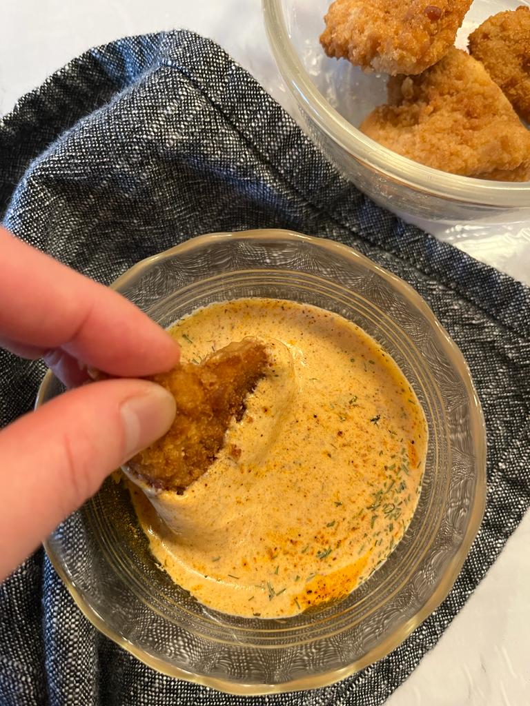 Learn how to make the delicious Popeyes Blackened Ranch Sauce with this easy copycat recipe. It's creamy, smoky, and subtly spicy dipping sauce that brings New Orleans-style flavor to your table.