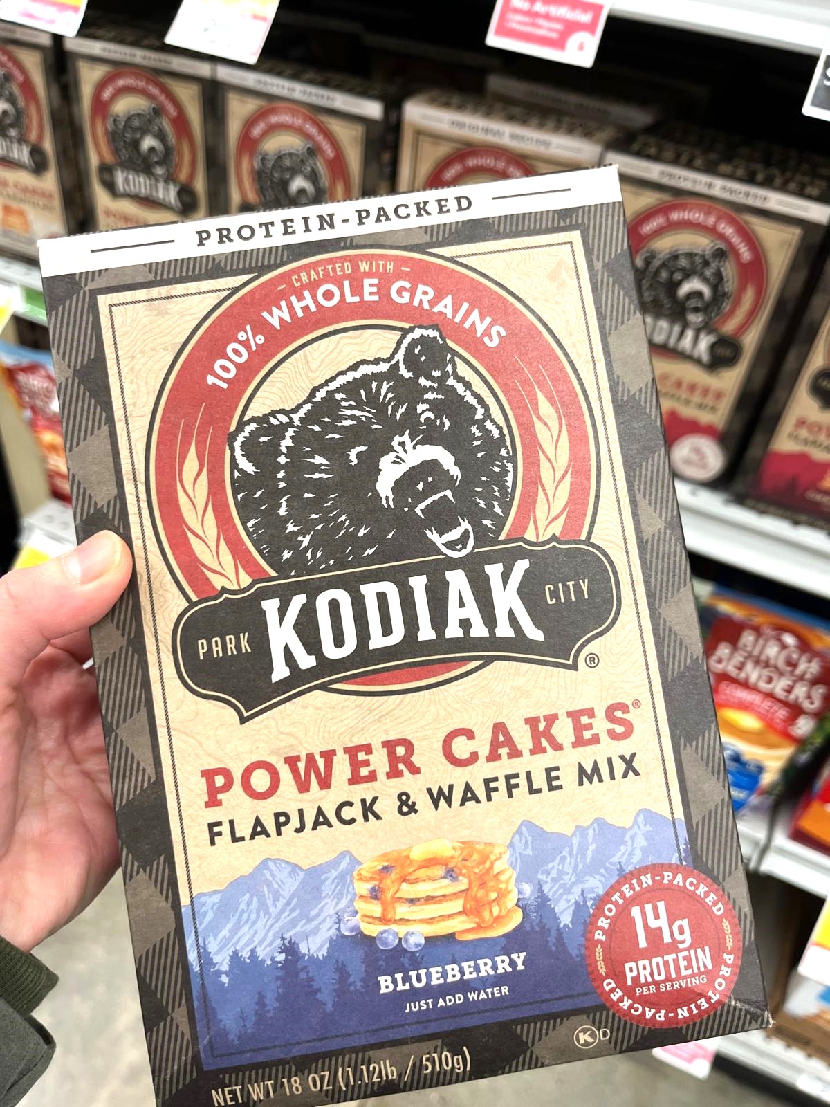 These Kodiak Power Cakes waffles are a delicious, protein-packed breakfast made with wholesome ingredients like whole grains and are easily customizable with your favorite add-ins.