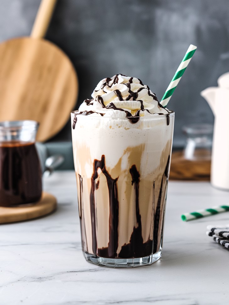 Rhode Island-Style Coffee Cabinet is a delicious and creamy milkshake made with coffee ice cream, coffee syrup, and milk. It’s a beloved treat from Rhode Island that combines coffee and ice cream in a rich, refreshing way.